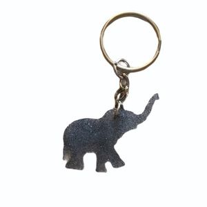 Handmade Baby Elephant Keychain
